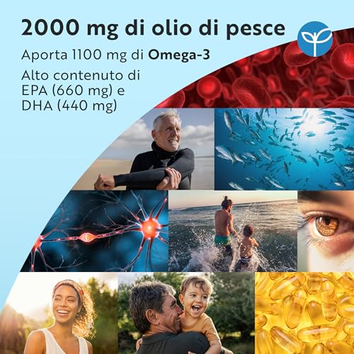 Nutravita Omega 3 2000mg EPA DHA, 240 Capsule - immagine 2