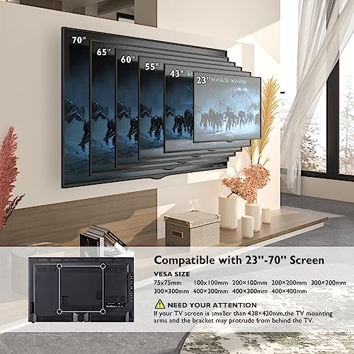 Supporto TV Parete BONTEC 23-70 inch - immagine 5