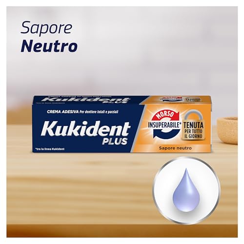 Kukident Plus Morso Insuperabile Crema Adesiva - immagine 5