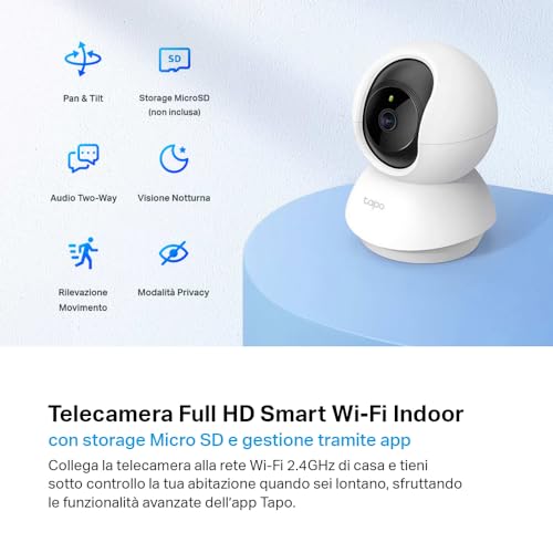 Tapo C210P2 Telecamera Wi-Fi Interno 2K - immagine 1