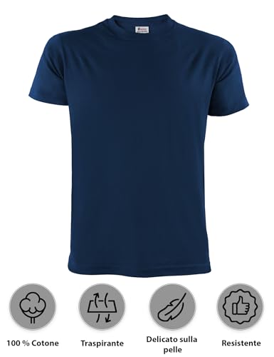 ALPIDEX T-Shirt Uomo Confezione da 5 Girocollo - immagine 1