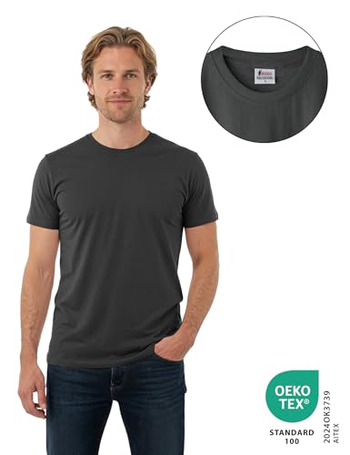ALPIDEX T-Shirt Uomo Confezione da 5 Girocollo - immagine 2