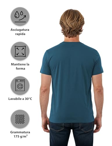 ALPIDEX T-Shirt Uomo Confezione da 5 Girocollo - immagine 3