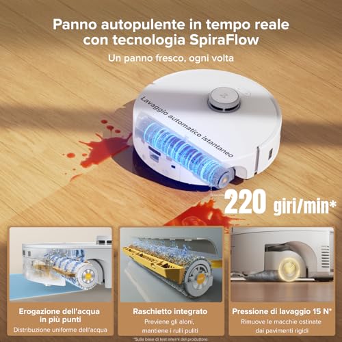 Recensione Roborock Qrevo Curv 2 Flow Robot - immagine 1