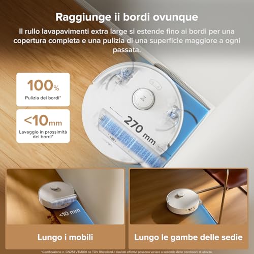 Recensione Roborock Qrevo Curv 2 Flow Robot - immagine 2