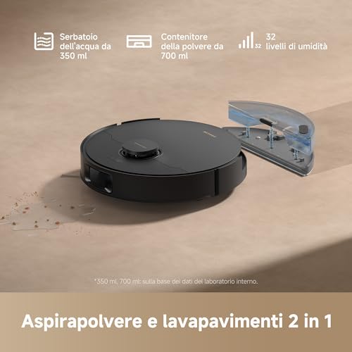 DREAME D20 Robot Aspirapolvere, Aspirazione e Lavapavimenti - immagine 3