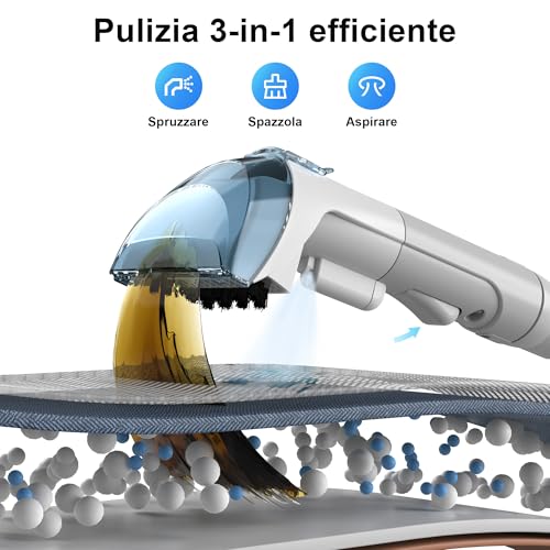 Lavatappeti Aspirapolvere Tessuti Divani 450W - immagine 1