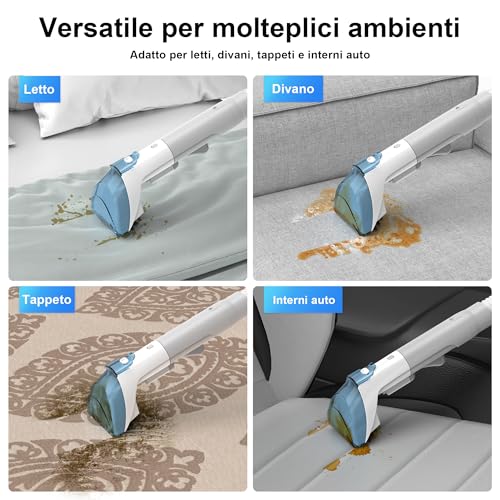 Lavatappeti Aspirapolvere Tessuti Divani 450W - immagine 3