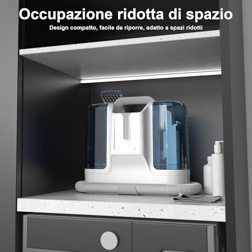 Lavatappeti Aspirapolvere Tessuti Divani 450W - immagine 5