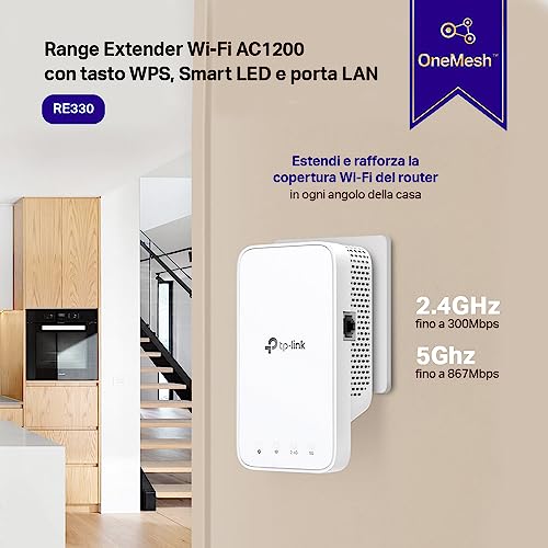 TP-Link Ripetitore WiFi RE330 AC1200 - immagine 2