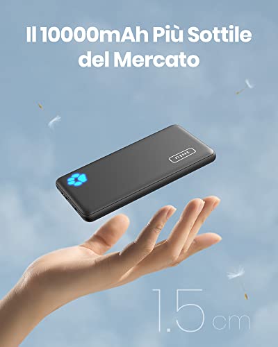 INIU Power Bank 10000mAh Ultra Sottile - immagine 7