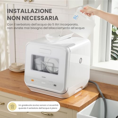 COMFEE' Mini Lavastoviglie CDWMTO201D - immagine 5