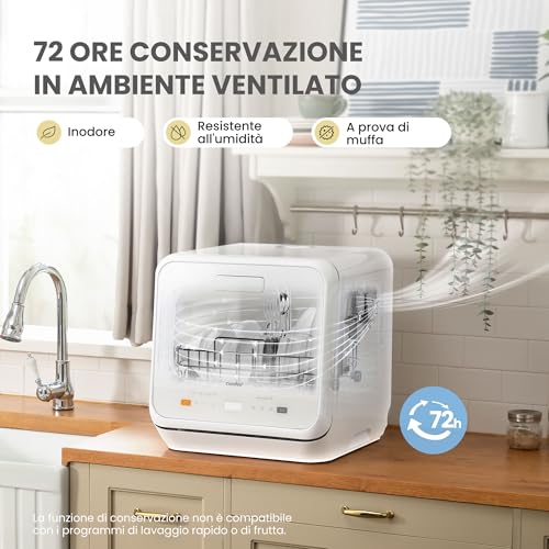 COMFEE' Mini Lavastoviglie CDWMTO201D - immagine 6