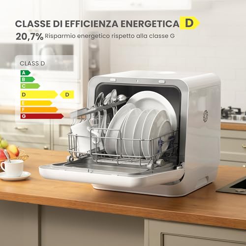 COMFEE' Mini Lavastoviglie CDWMTO201D - immagine 7