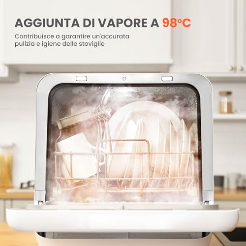 COMFEE' Mini Lavastoviglie CDWMTO201D - immagine 8