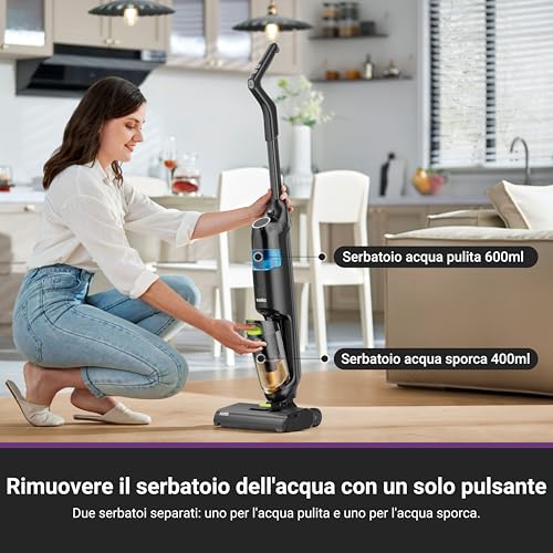 Eureka NEW400 Aspirapolvere e Lavapavimenti Intelligente - immagine 6