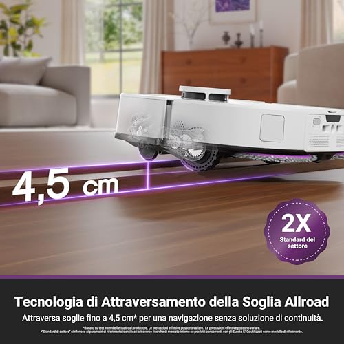 EUREKA J15 Max Ultra Robot Aspirapolvere Lavapavimenti - immagine 6