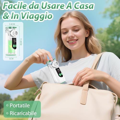 Aerosol Portatile Silenzioso NEEMOSI - immagine 5