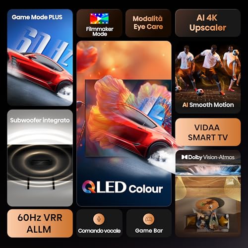 Hisense TV 50" QLED 4K 2025 - immagine 2