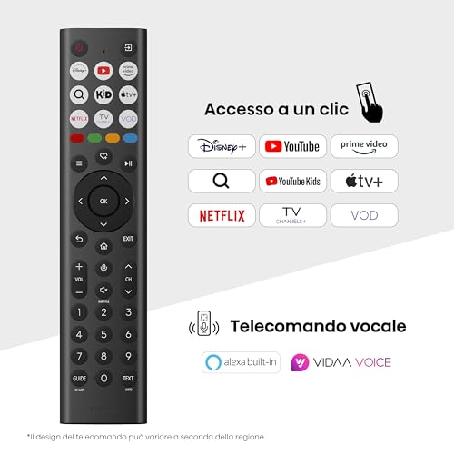 Hisense TV 50" QLED 4K 2025 - immagine 4