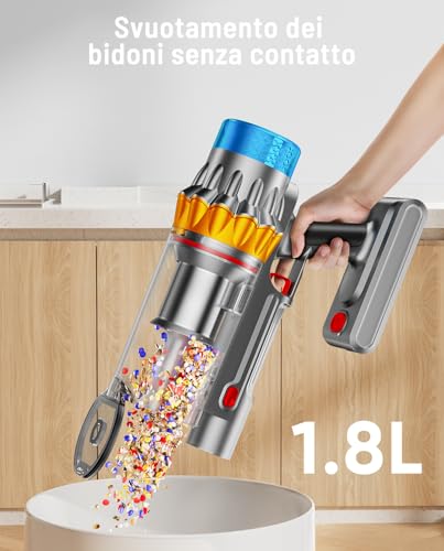 Aspirapolvere Senza Fili Potente e Versatile - immagine 4