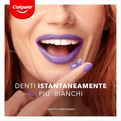 Colgate Dentifricio Sbiancante Max White Purple - immagine 2