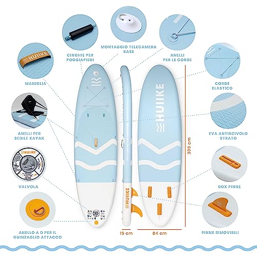 Tavola Sup Gonfiabile HUIIKE per Adulti - immagine 1