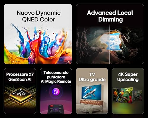 LG QNED AI QNED84 50 pollici Smart TV 4K - immagine 1