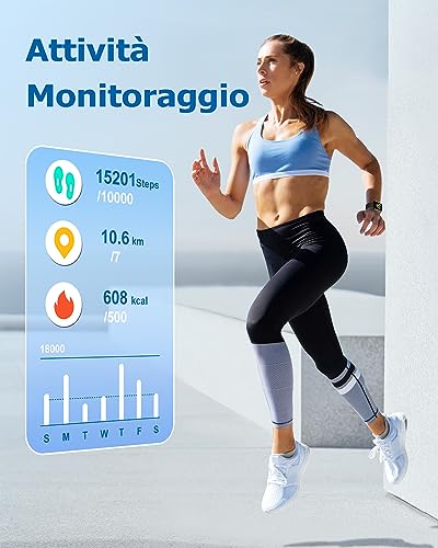 RUIMEN Smartwatch Uomo Donna - immagine 4