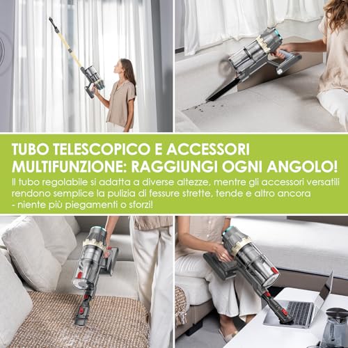 XT1 Aspirapolvere Senza Fili Potente - immagine 2