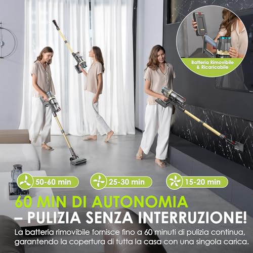 XT1 Aspirapolvere Senza Fili Potente - immagine 4