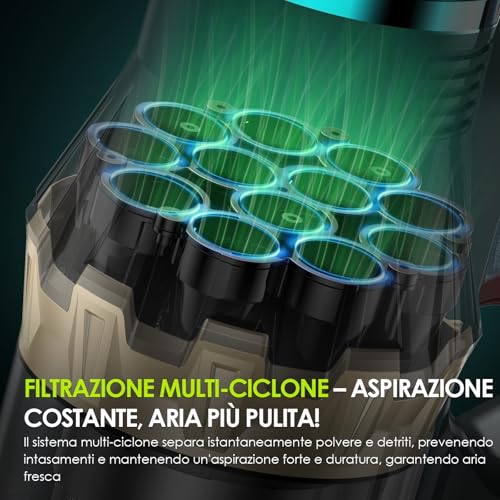 XT1 Aspirapolvere Senza Fili Potente - immagine 5