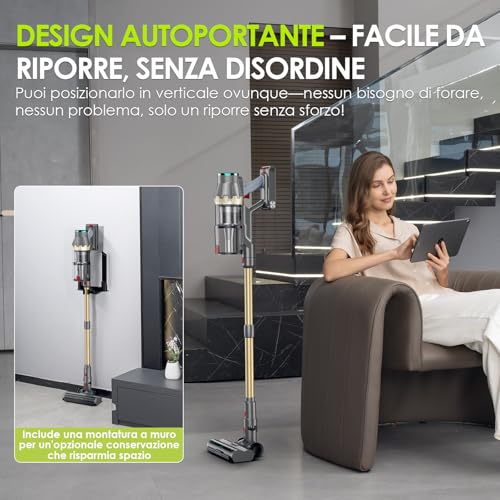 XT1 Aspirapolvere Senza Fili Potente - immagine 7