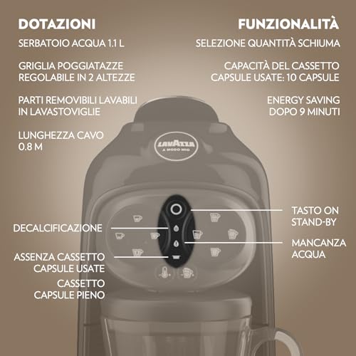 Lavazza A Modo Mio Deséa Black con Capsule - immagine 4