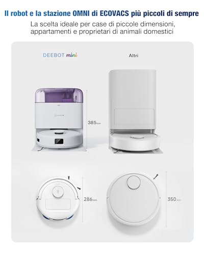 ECOVACS DEEBOT MINI Robot Aspirapolvere Lavapavimenti - immagine 2