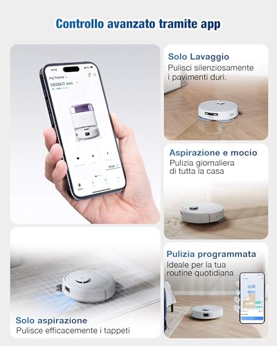 ECOVACS DEEBOT MINI Robot Aspirapolvere Lavapavimenti - immagine 8