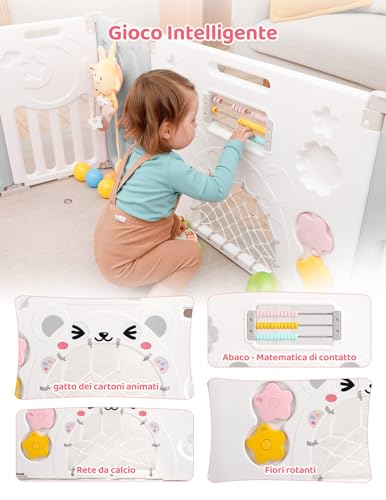 Dripex Box Bambini 150x150 cm Grigio - immagine 7