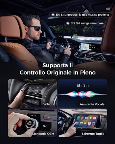 Mini Adattatore CarPlay Wireless 2026 - immagine 5