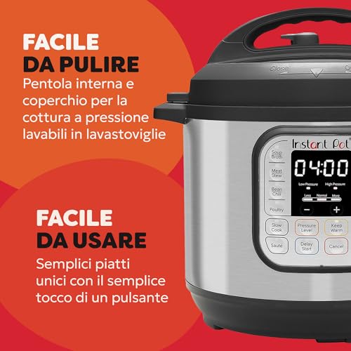 Instant Pot Duo 7-in-1 Pentola a Pressione 5,7L - immagine 4