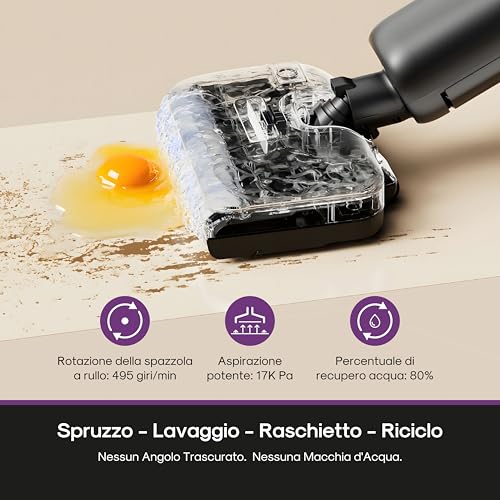 EUREKA FloorShine 460 Aspirapolvere e Lavapavimenti - immagine 7