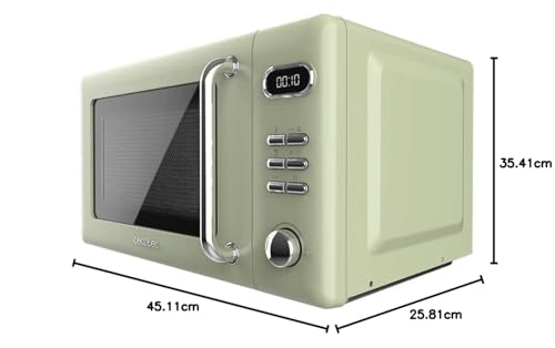 Cecotec Forno a Microonde Proclean 5110 Retro Green - immagine 6