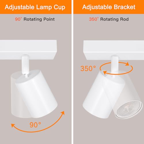 Lampada Faretti da Soffitto Orientabili Moderna - immagine 1