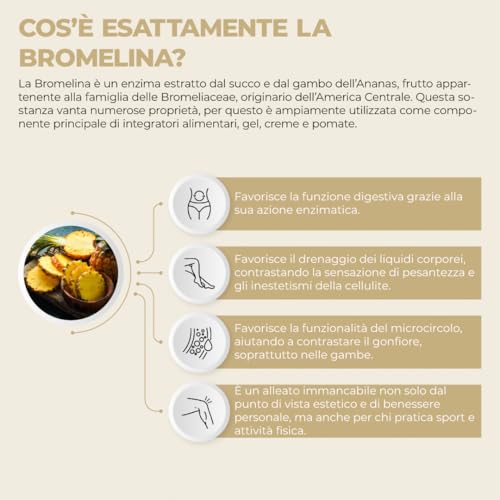Bandini Bromelina Forte 5000 GDU/g 200 Compresse - immagine 3