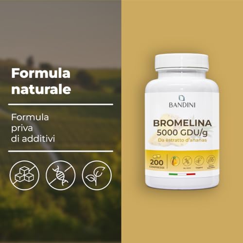 Bandini Bromelina Forte 5000 GDU/g 200 Compresse - immagine 4