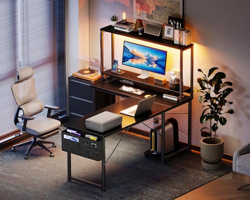 Scrivania Gaming Angolare Coleshome con LED - immagine 7