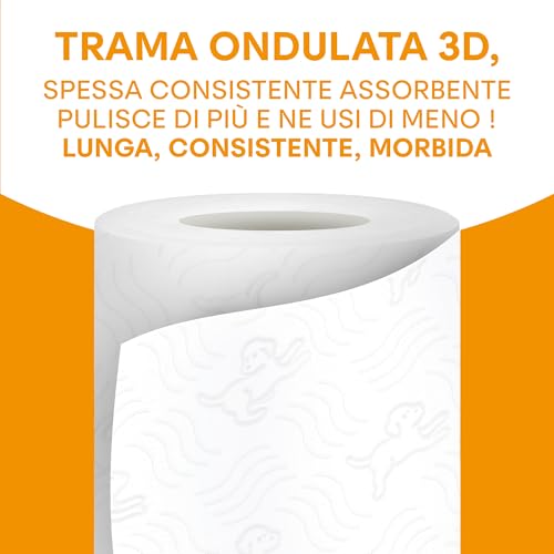 Scottex Carta Igienica La Maxi, 36 Rotoli da 500 Strappi - immagine 3