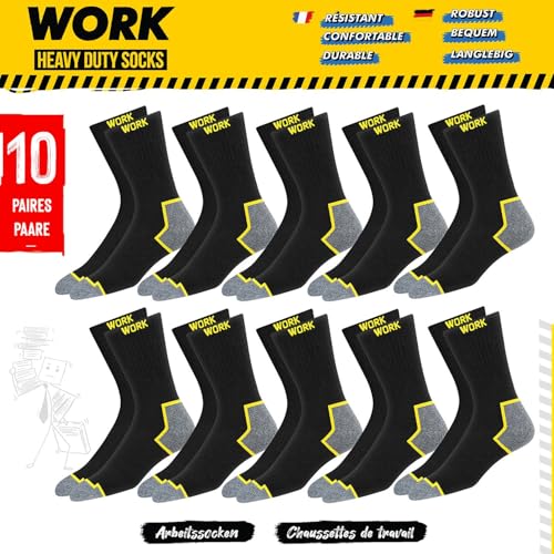 Calze da lavoro uomo lunghe rinforzate - immagine 1