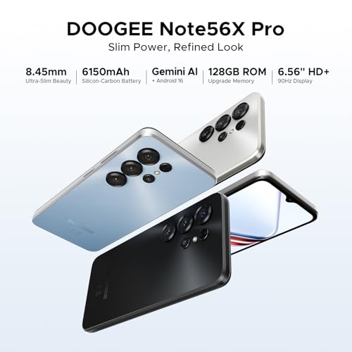 DOOGEE NOTE 56X PRO Smartphone Android 16 - immagine 1