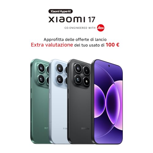 Xiaomi 17 Smartphone 12+512GB e TV QLED 50" - immagine 1