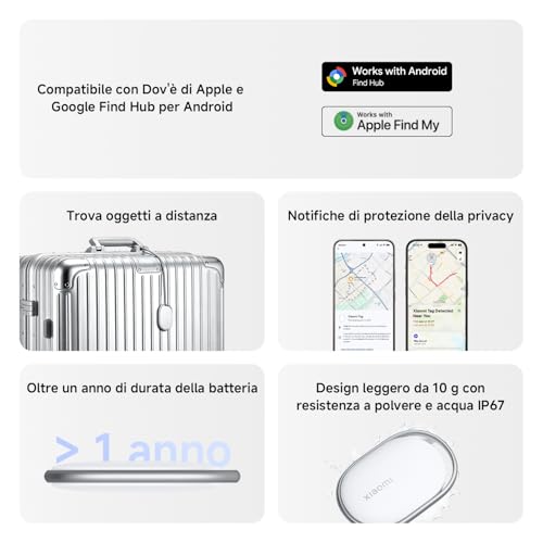 Xiaomi Smart Tag - Localizzatore Versatile e Affidabile - immagine 5